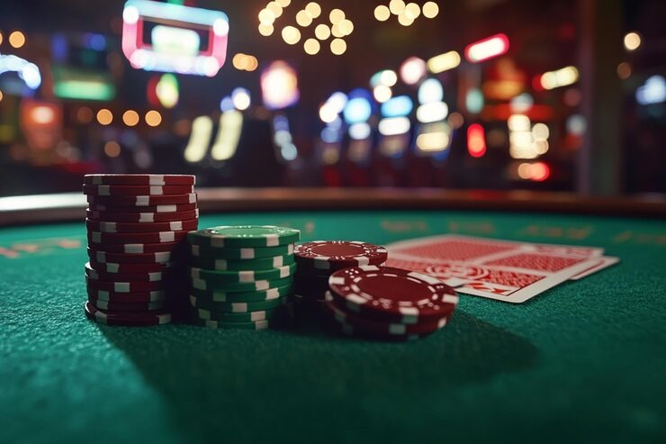 kadal togel app live dealer table on mobile phone screen